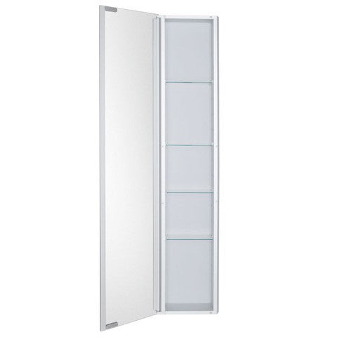 Laloo Side Cabinet 12 x 57 Mirrored Finish