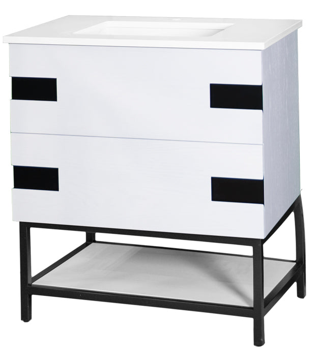 Vida Turin Floormount Vanity - 0