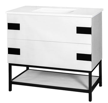 Vida Turin Floormount Vanity - 0